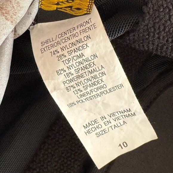 Inches Away Swim One Piece Swimsuit Contour Ruched Ruffle Black Full Coverage 10 - Picture 10 of 15